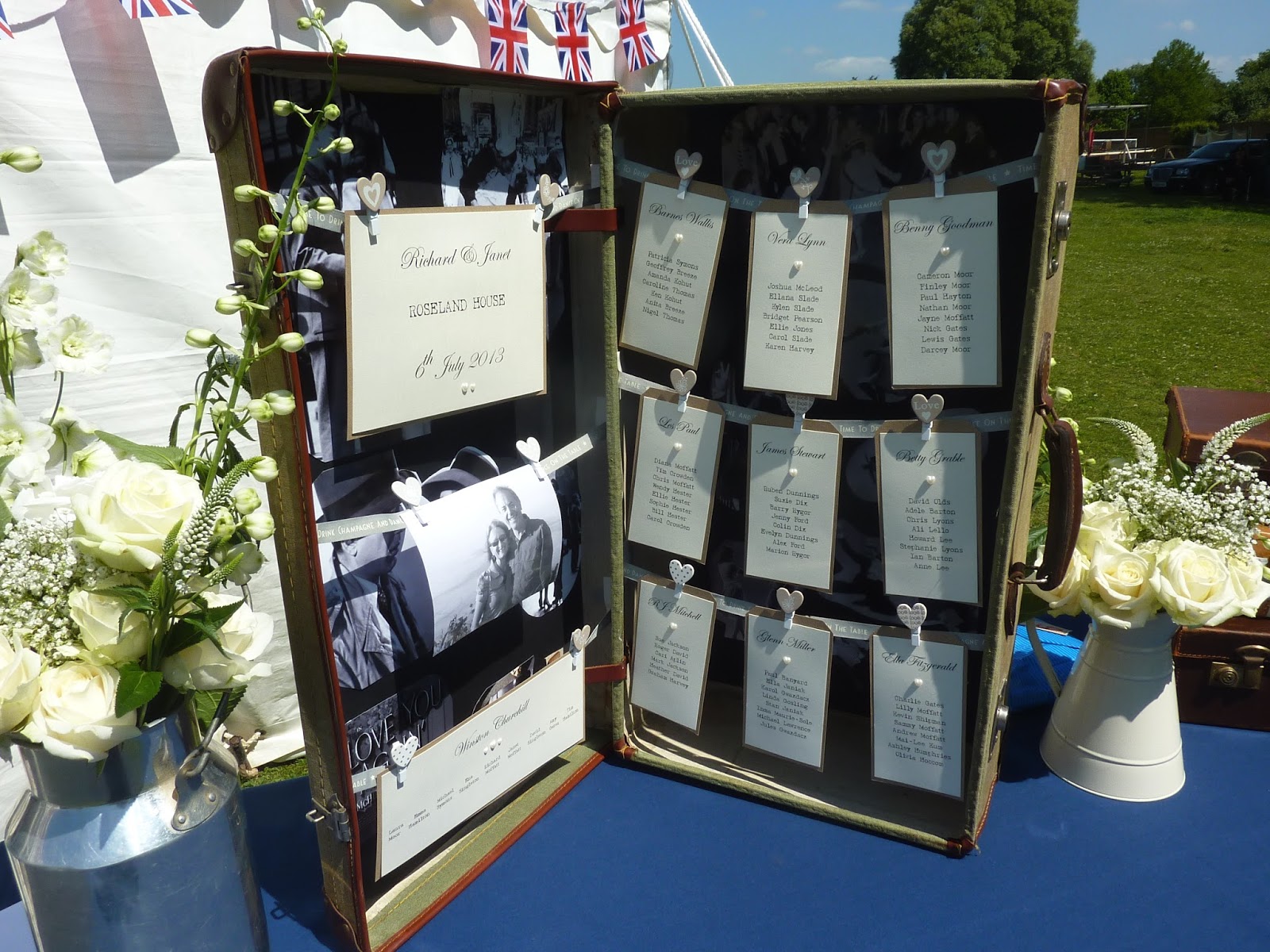 table plan sign